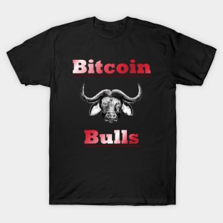 Bitcoin Bull Cryptocurrency Bull Run T-Shirt